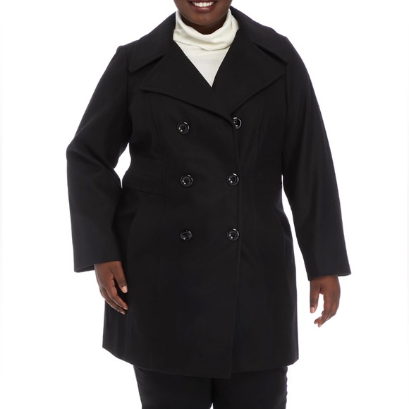 Anne Klein Jackets & Blazers - PLUS SIZE ANNE KLEIN PEACOAT